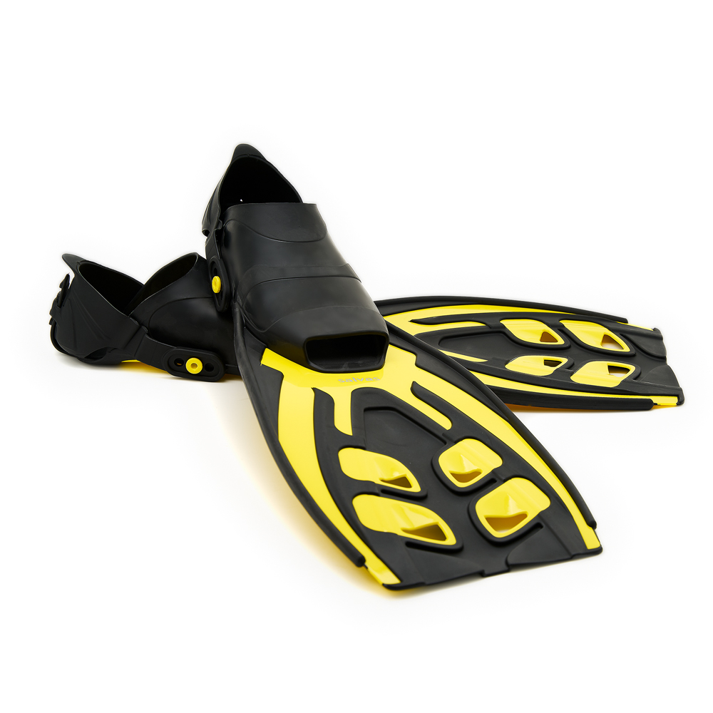 Ласты для плав. Salvas Tonic Dive, BA190LXGGSTS,TPR и Technoflex, р. L/XL, жёлтый