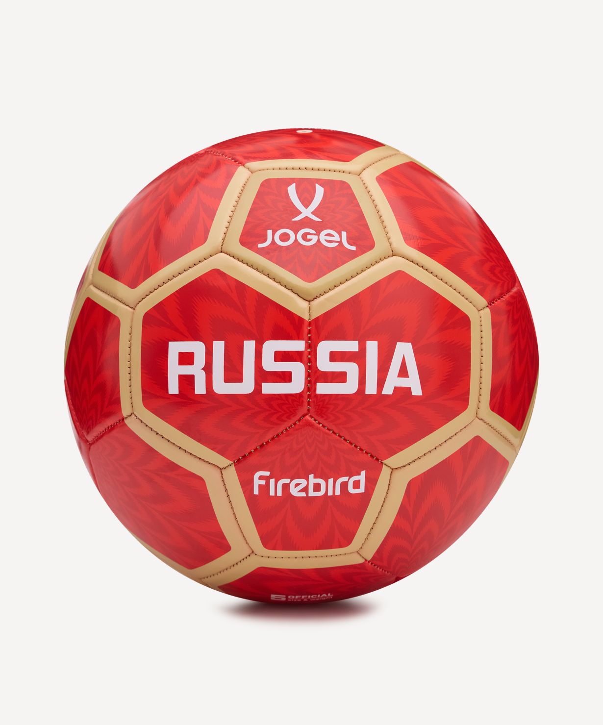Мяч футбольный JOGEL Flagball Firebird №5