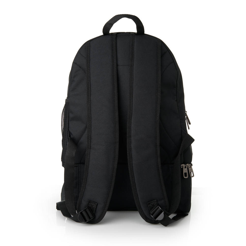 Рюкзак спорт. +ADRENALINA Reed, 4307-049, полиэстер, с отсеком для обуви, черный