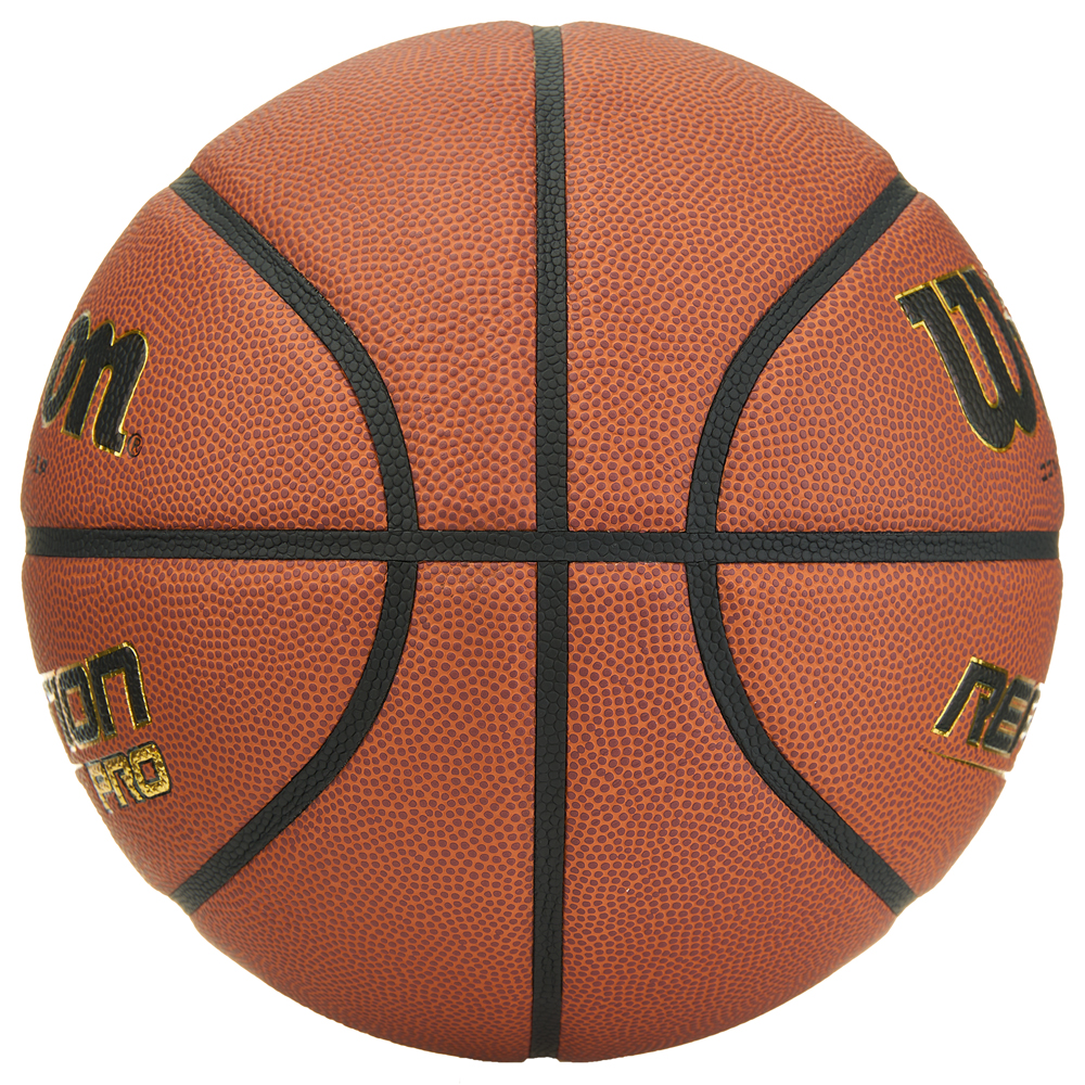 Мяч баск. WILSON Reaction PRO, WTB10137XB07, р.7, синт. PU, бутил. камера, темно-коричневый