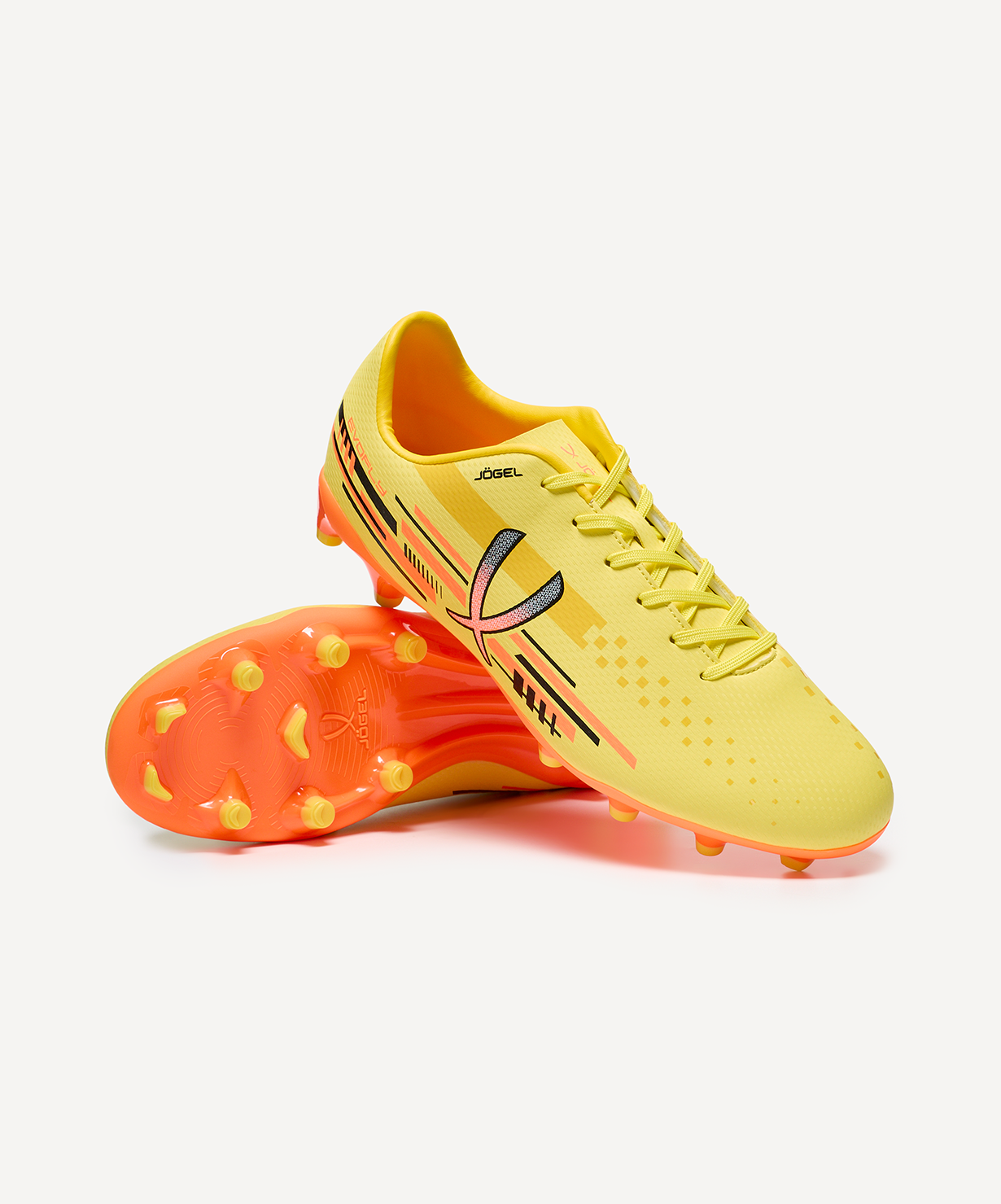 Бутсы футбольные JOGEL Evofly FG Talant Yellow/orange