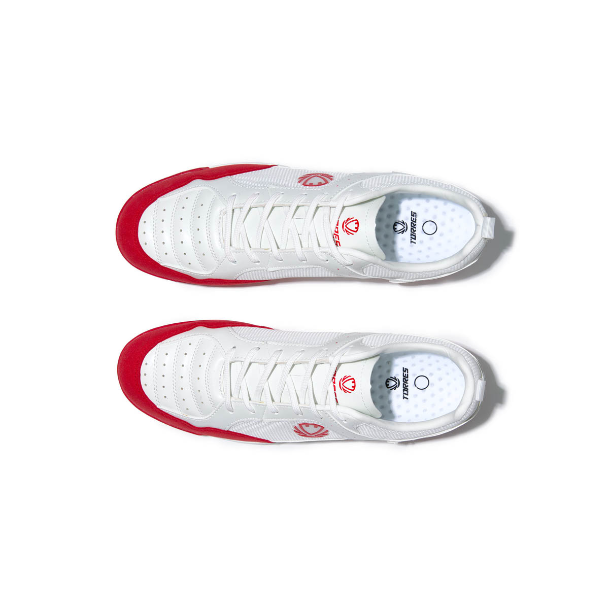 Бутсы футб.(многошиповки) TORRES VELOZ подростковые, TS13724250-37, р.37, микрофибра, текстиль, бел.