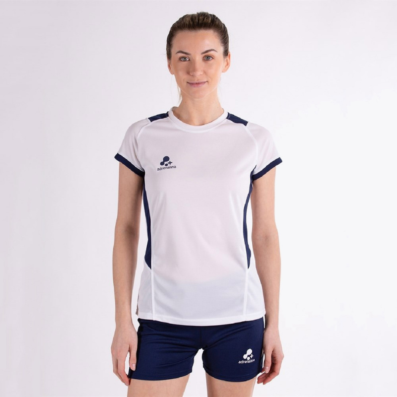 Форма волейб. жен. +ADRENALINA Clas 1304-023-S, р.S, 100% полиэстер, бело-темносин