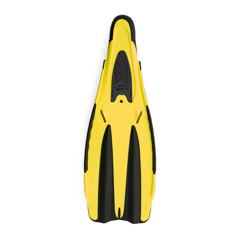 Ласты для плав. Salvas Advance Fin, BA18940G3STS, TPR и Crystalflex, р.40-41, жёлтый