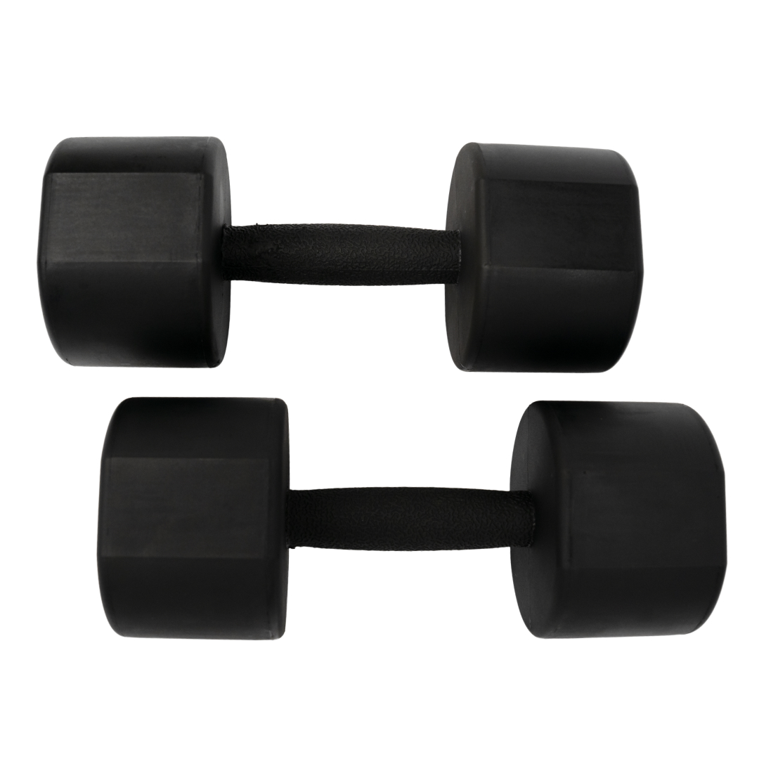 Набор термополиуретановых гантелей BRONZE GYM, 1-10 кг - 10 пар, шаг 1 кг