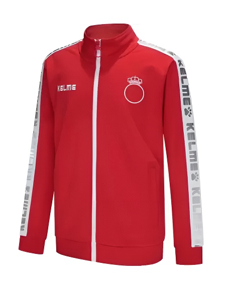 Детская олимпийка KELME Boy's Knitted Jacket Red