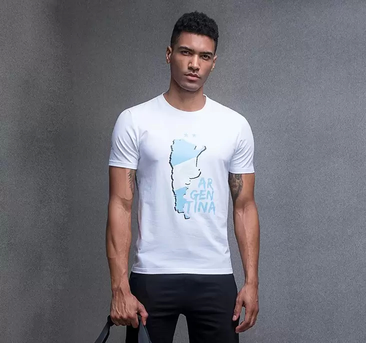 Футболка KELME 2018 World Cup Men T-Shirt White