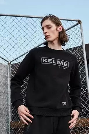 Свитшот KELME Men's Round Neck Sweater Black