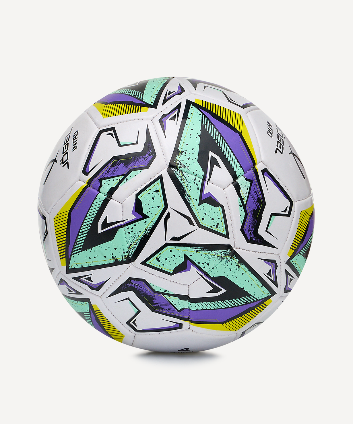 Мяч футбольный JOGEL Intro №4, белый, размер 4