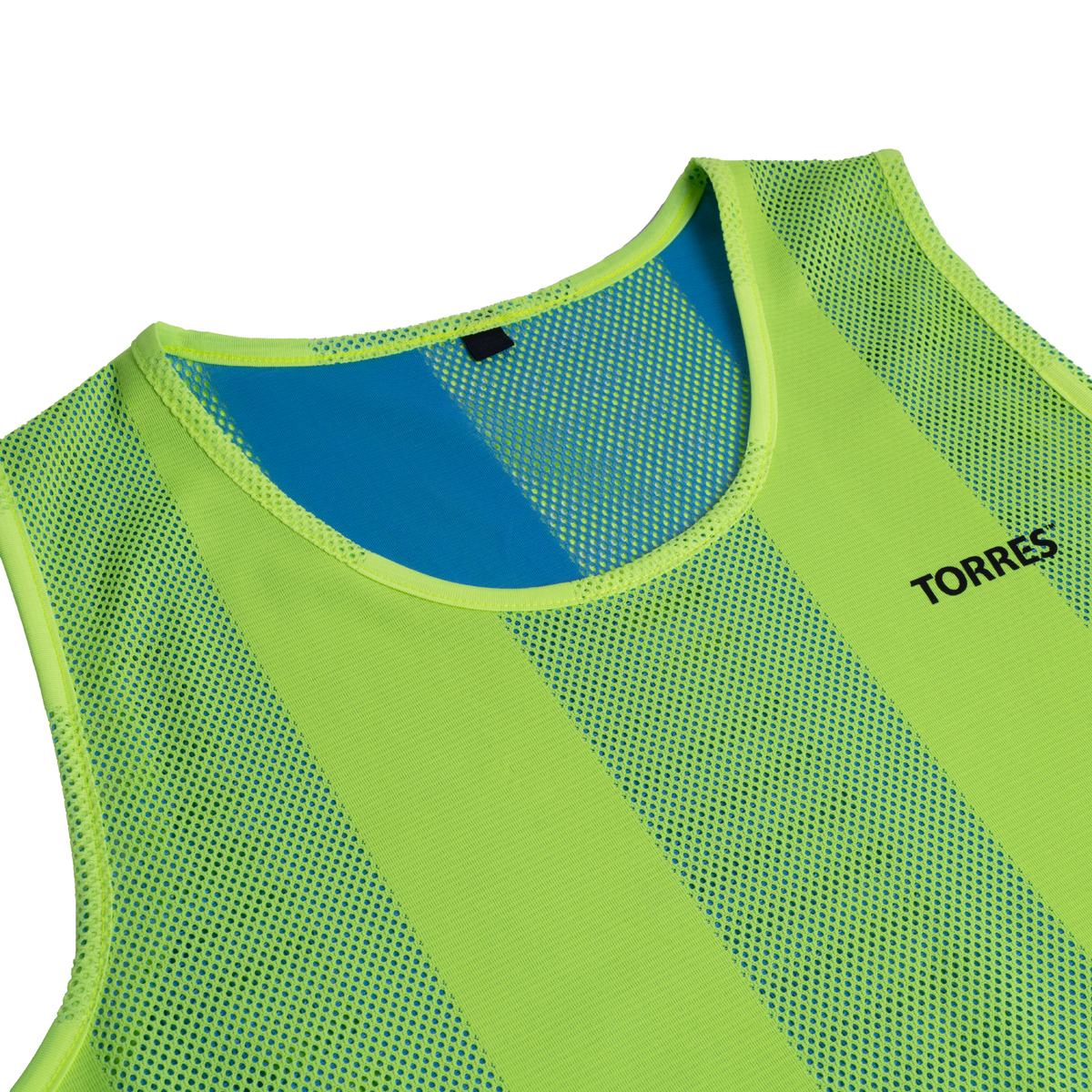 Манишка TORRES двухсторонняя, TR11046Y/B, р.Sr, тренировочная, полиэстер, желто-синяя