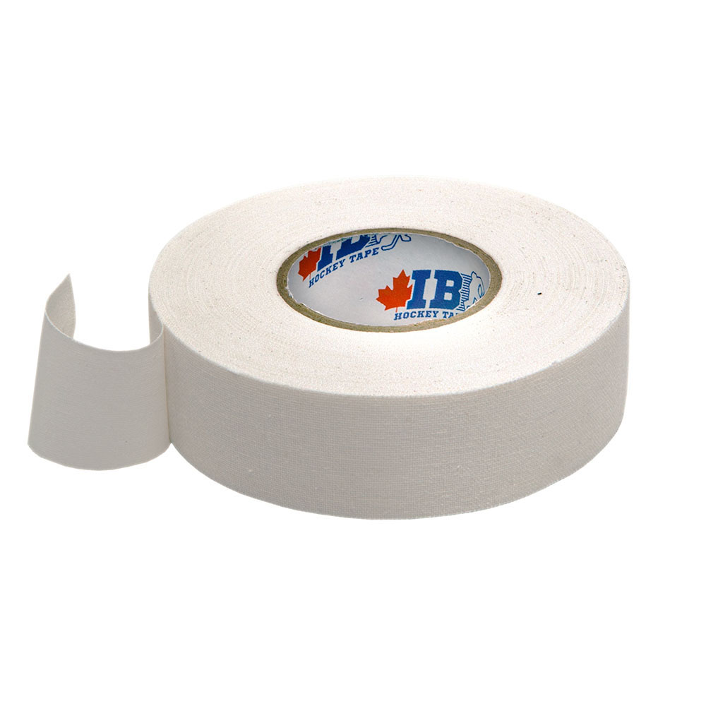 Лента хоккейная для крюка IB Hockey Tape, IB-HT-25-25-WH, 25ммх25м, белый