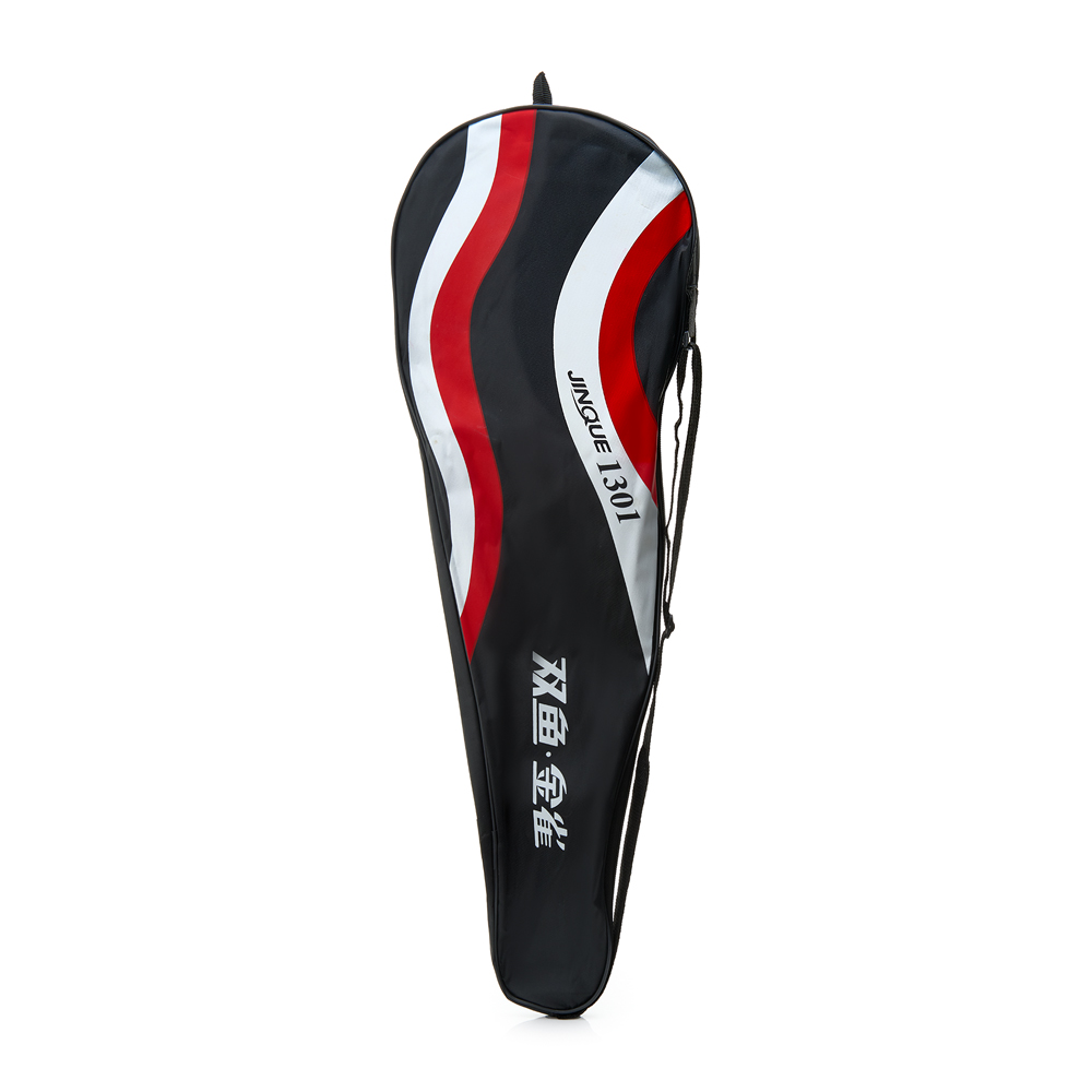 Набор для бадм. DOUBLE FISH JINQUE 1301, для начинающ.,стал. стерж, алюм. обод, со струнами, черный