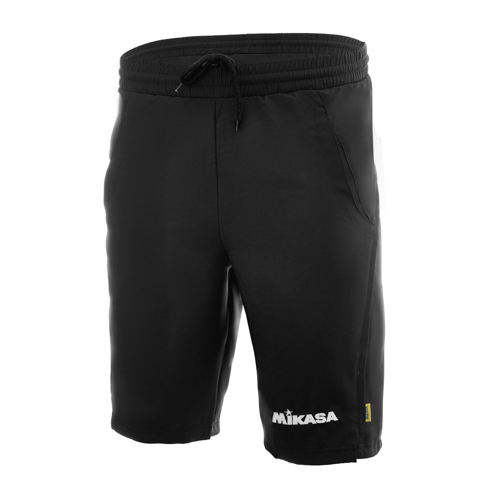 Шорты тренир. MIKASA MT209-049-S, р.S, 100% полиэстер, черный
