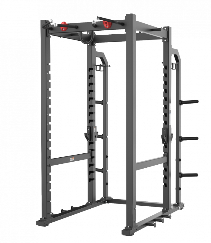 Рама для приседов BRONZE GYM BR-1031, черная