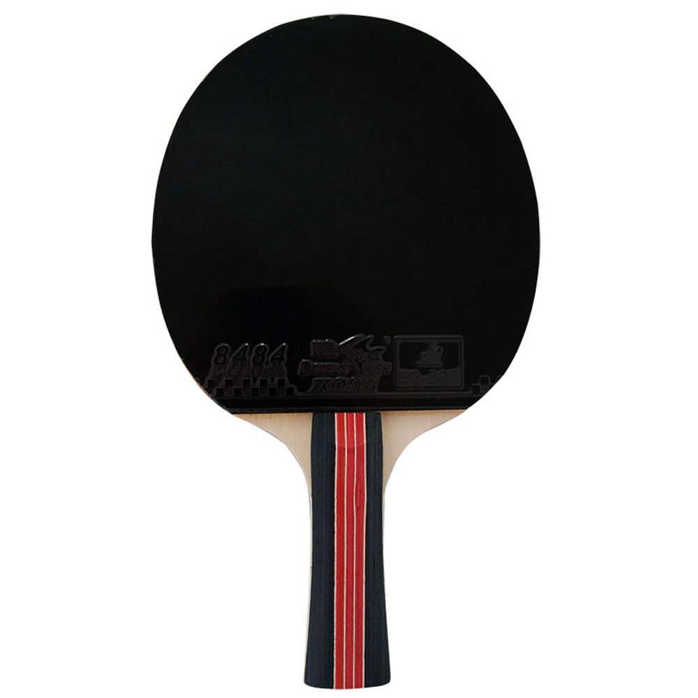 Ракетка для н/т DOUBLE FISH 2D-C, для любителей, накладка 1,8 мм, конич. ручка + чехол