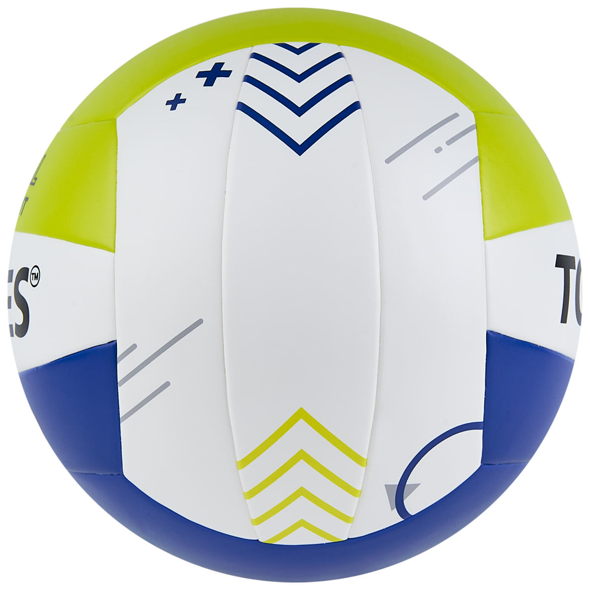 Мяч вол. TORRES BM400, V42315, р.5, синт. кожа (ТПУ), клееный, бут.кам., бело-сине-зелен