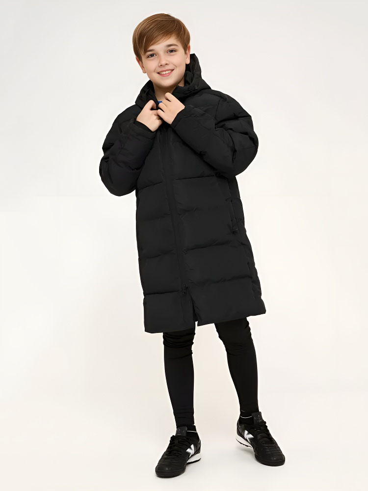 Детский пуховик KELME Padding Jacket Kid Black