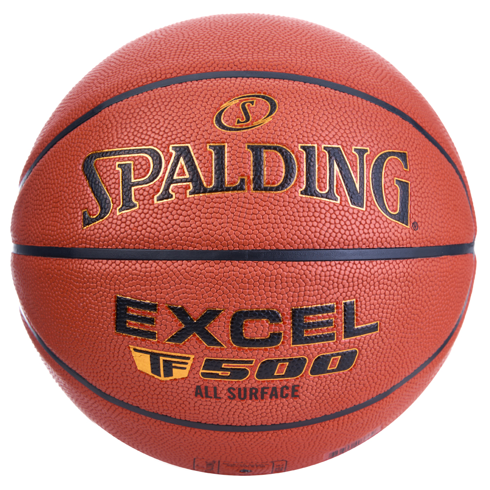 Мяч баск. SPALDING TF-500 Excel In/Out р.5, 76799z, композит, коричневый