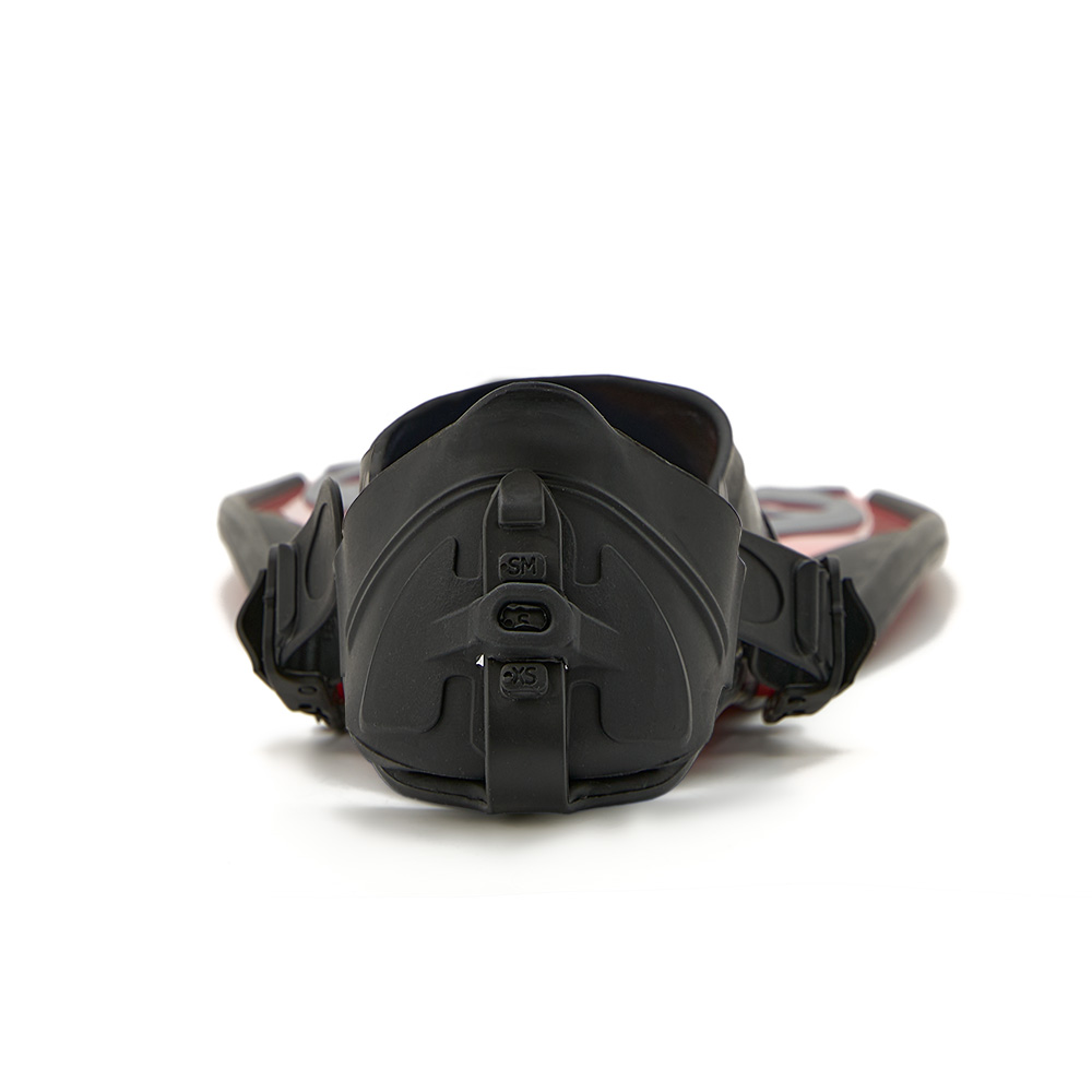 Ласты для плав. Salvas Tonic Dive, BA190SMR1STS,TPR и Technoflex, р.S/M, красный