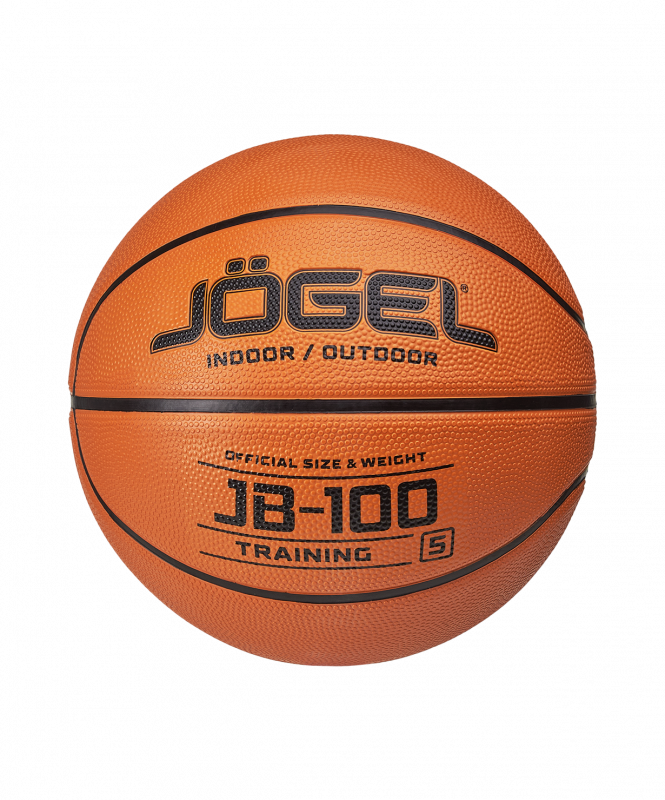 Мяч баскетбольный JOGEL JB-100 №5 NEW, размер 5