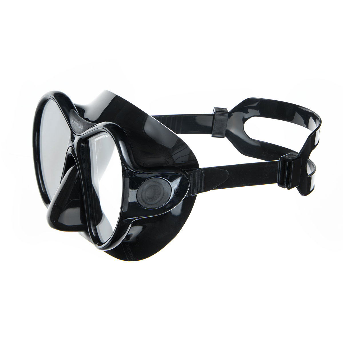 Маска для плав. Salvas Kool Mask, CA550N2NNSTH, закален.стекло, силикон, р. Senior, черный