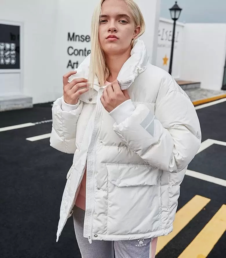 Пуховик KELME Women's Down Jacket White