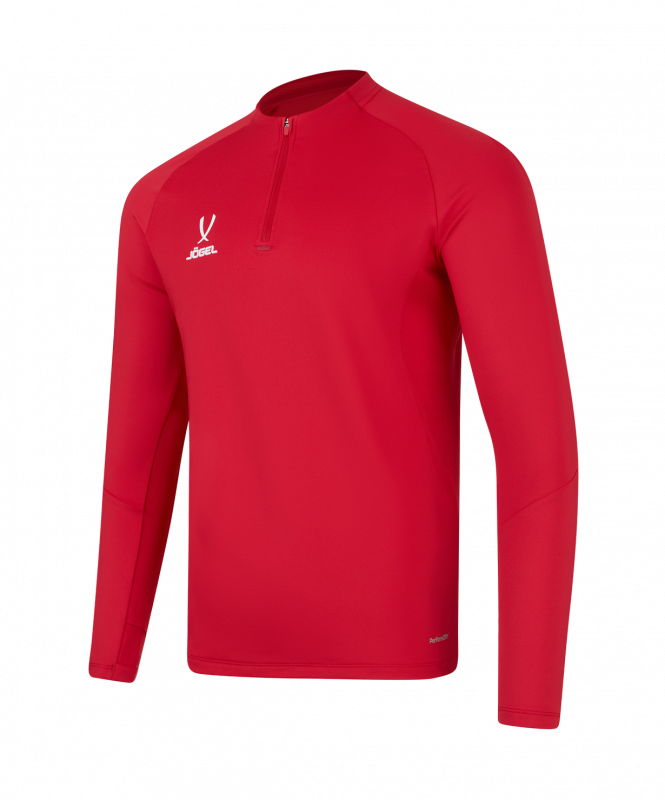 Джемпер тренировочный JOGEL PREMIER PerFormDRY Training 1/4 Zip Top, красный, размер L
