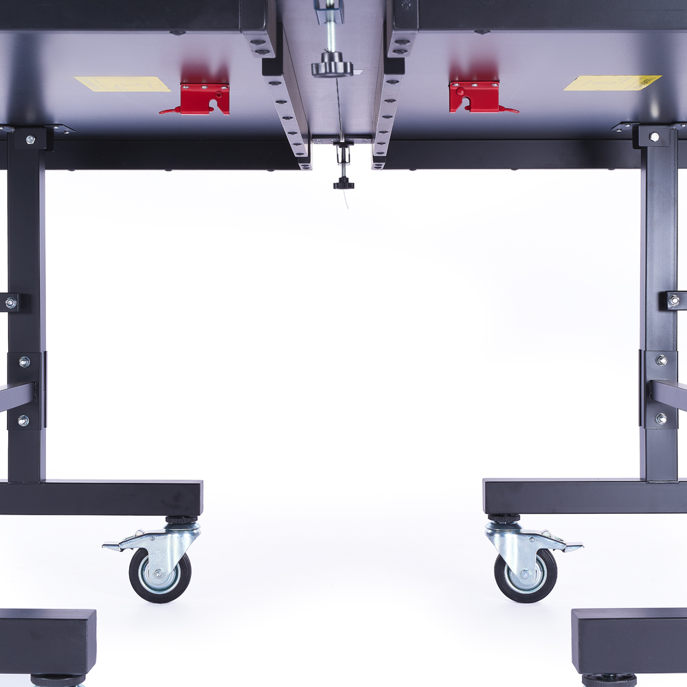 Стол для наст. тенниса DOUBLE FISH 201C-1, Indoor для закрытых помещений, толщина 18мм, синий