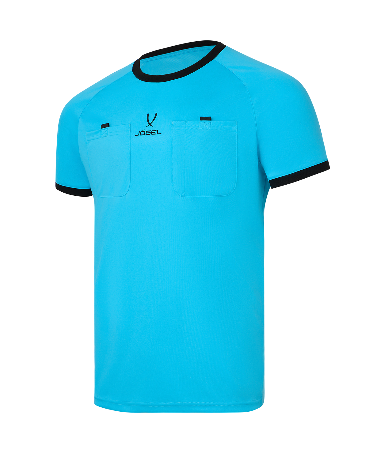 Футболка судейская JOGEL Referee tee, голубой