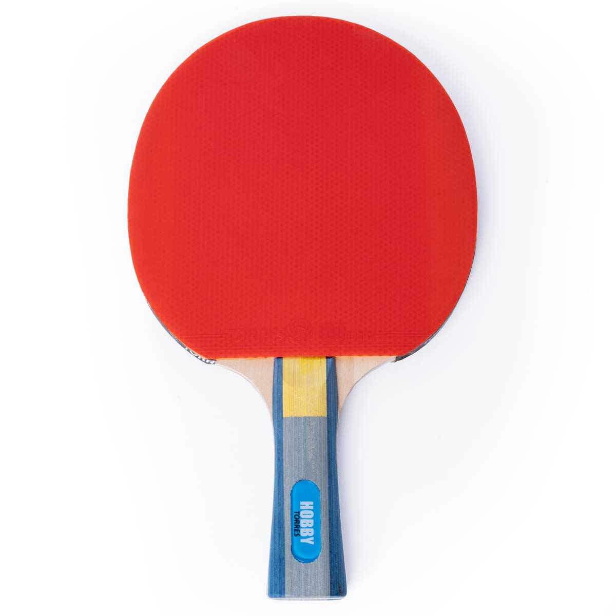 Ракетка для н/т TORRES Hobby, TT0003, для любителей, накладка 1,8 мм, конич. ручка