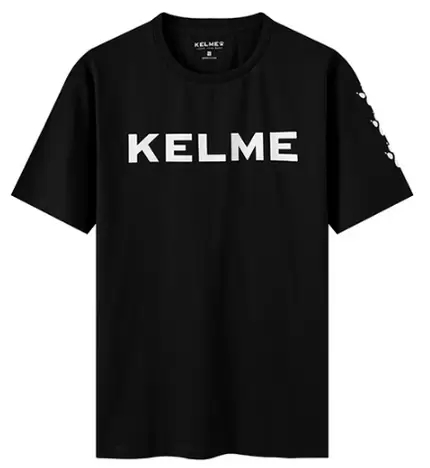 Футболка KELME Men's Short Sleeve T-Shirt Black