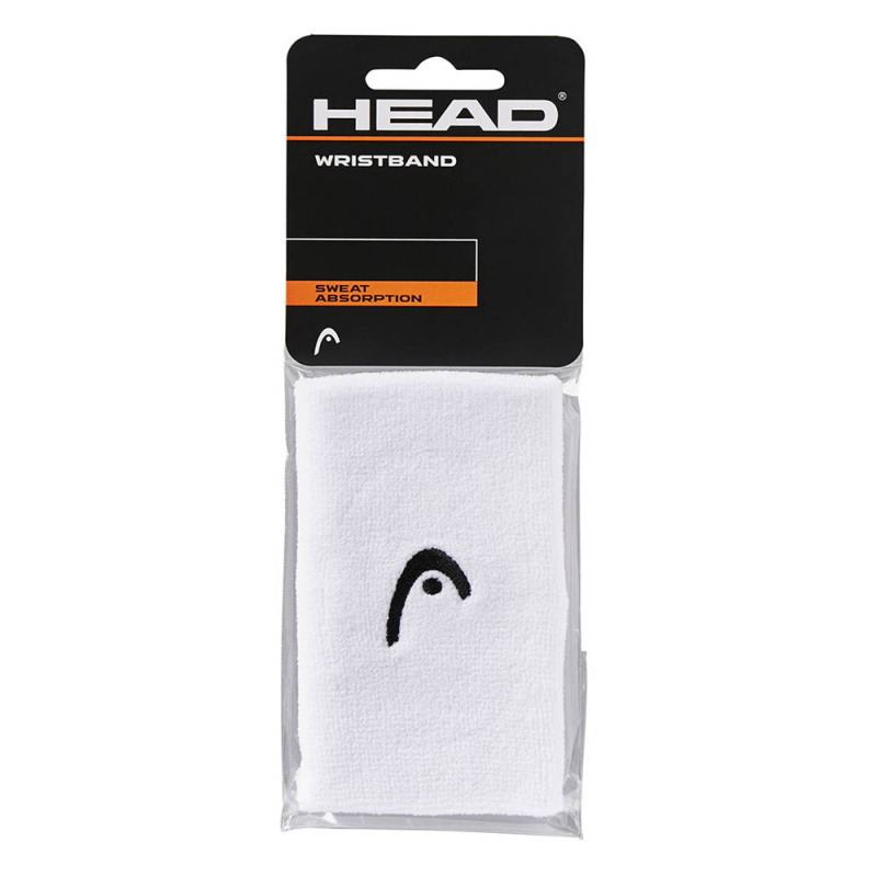 Напульсники HEAD 5", 285070-WH, ширина 12,7 см, 90% нейлон,10% эластан, пара, белый
