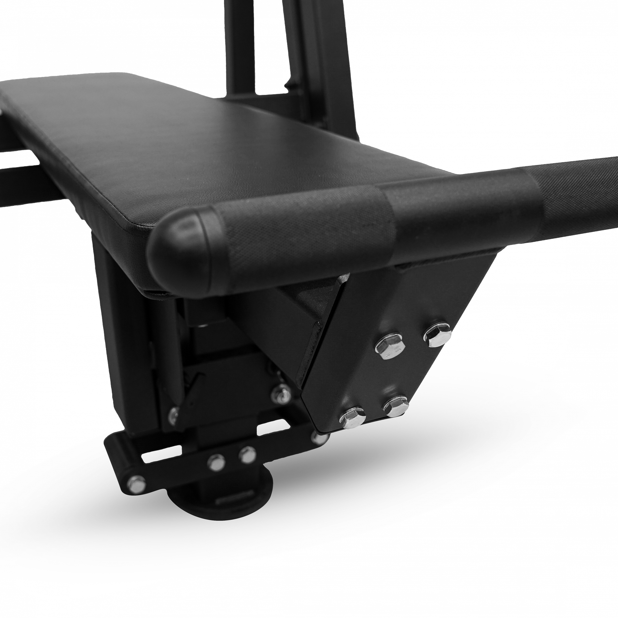 Скамья для жима лёжа с доводчиком, упором и подставкой для ног BRONZE GYM PARTNER ML-901