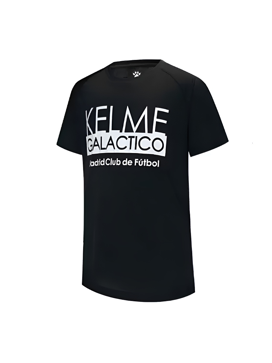 Детская футболка KELME Boys Short Sleeve T-Shirt Black