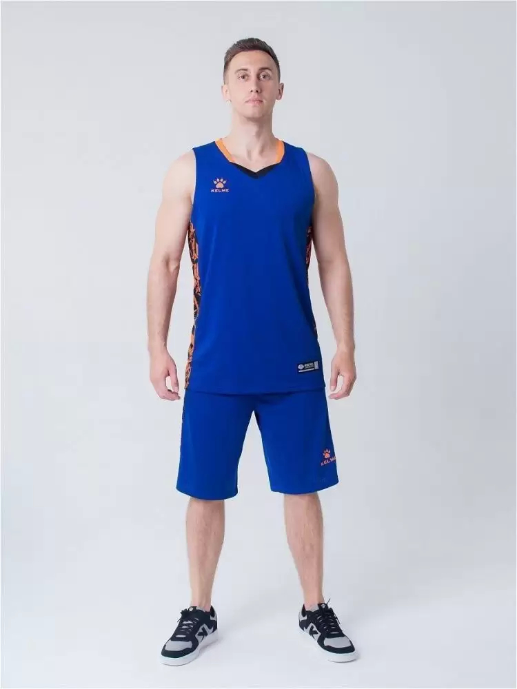 Баскетбольная форма KELME Basketball Clothes Blue