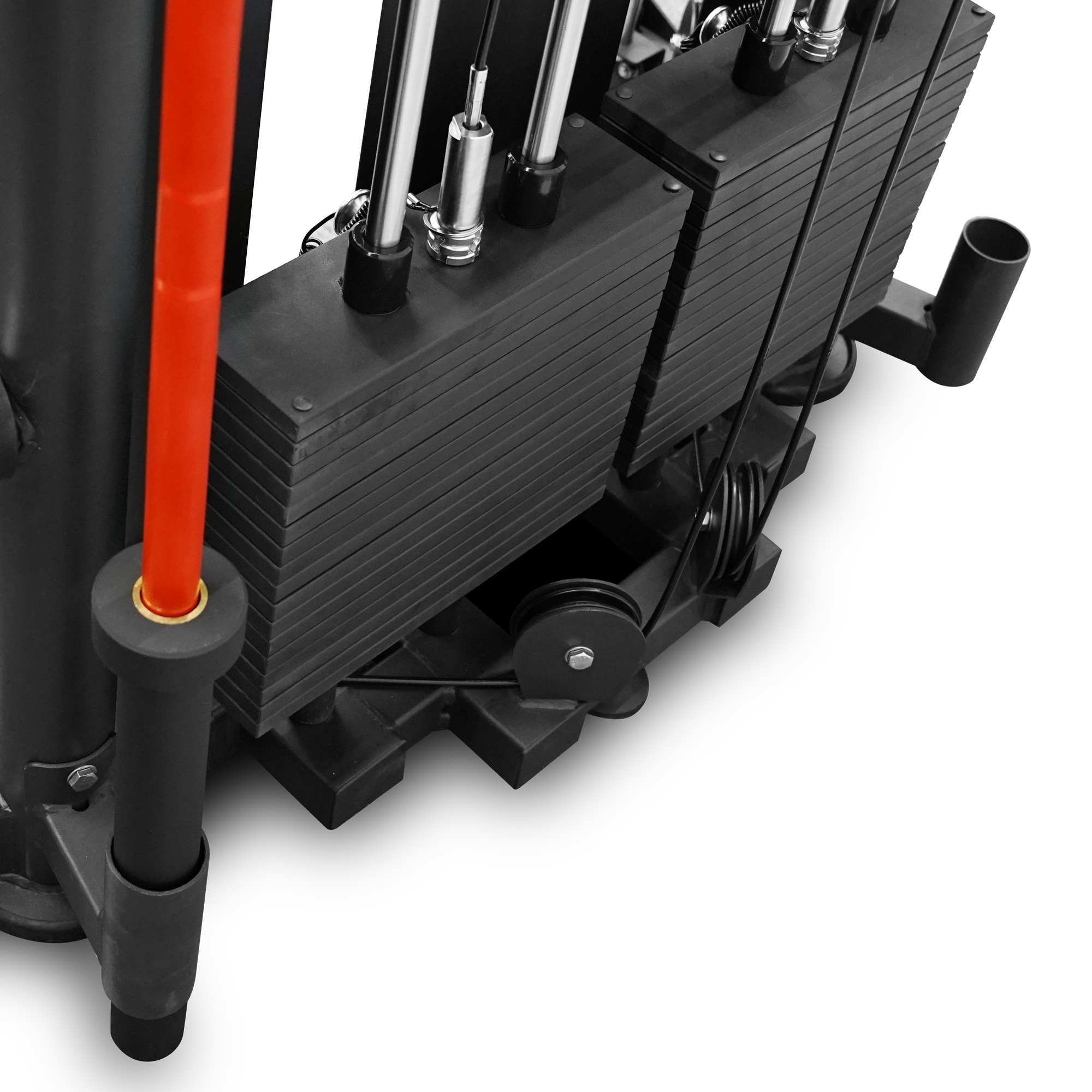 Многофункциональный силовой комплекс со встроенными весовыми стеками профессиональный BRONZE GYM YARD