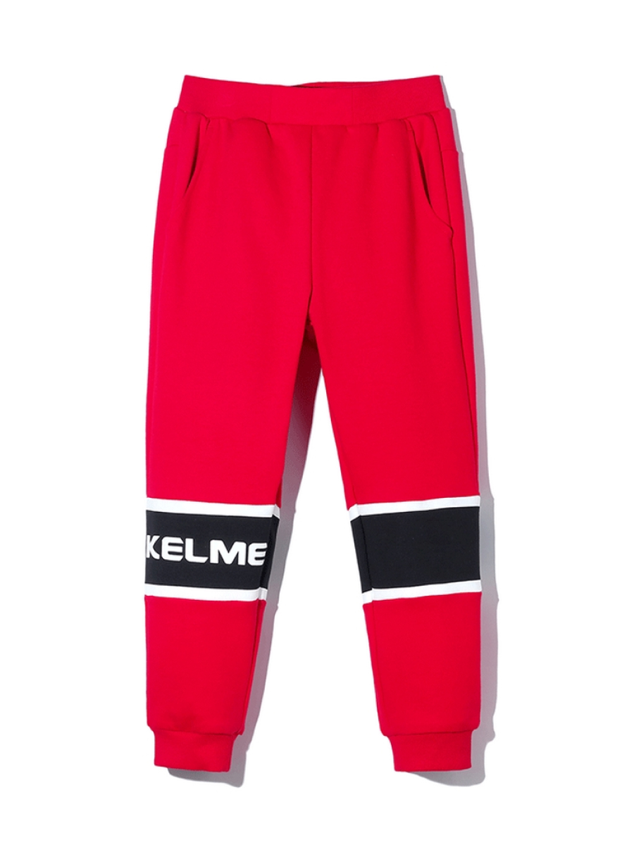 Детские брюки KELME Boy's Knitted Trousers Red
