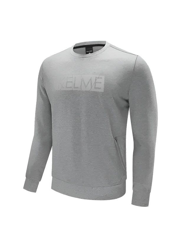 Свитшот KELME Men's Round Neck Sweater Grey