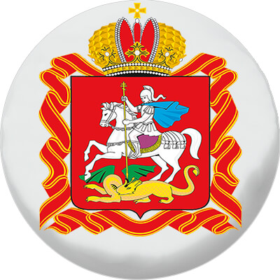 Акриловая эмблема Московская область