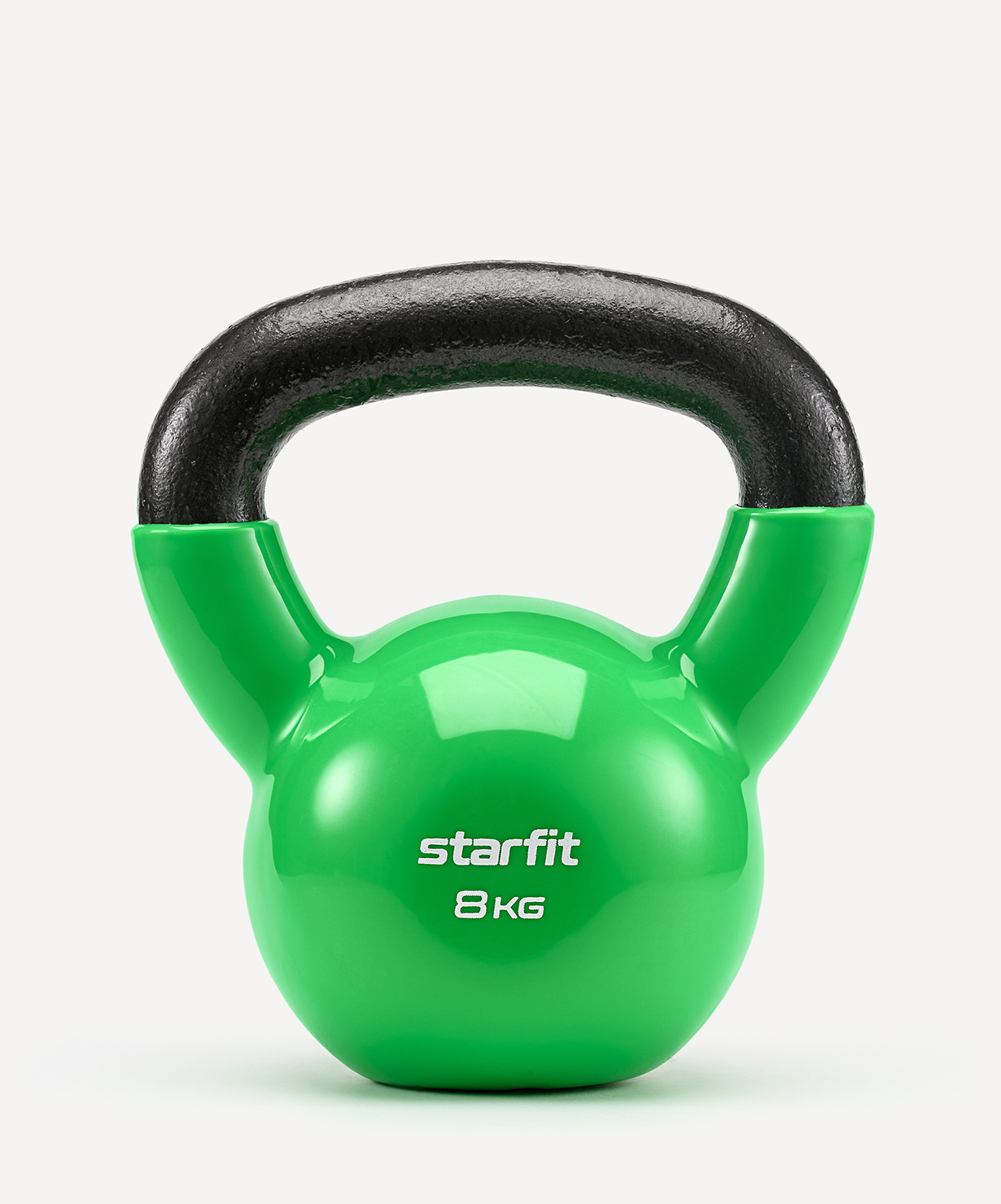 Гиря виниловая STARFIT DB-401, 8 кг, зеленый