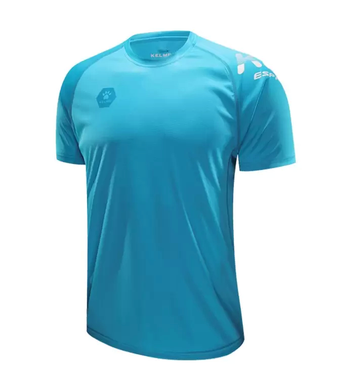 Футболка KELME Men's Short Sleeve T-Shirt Light Blue