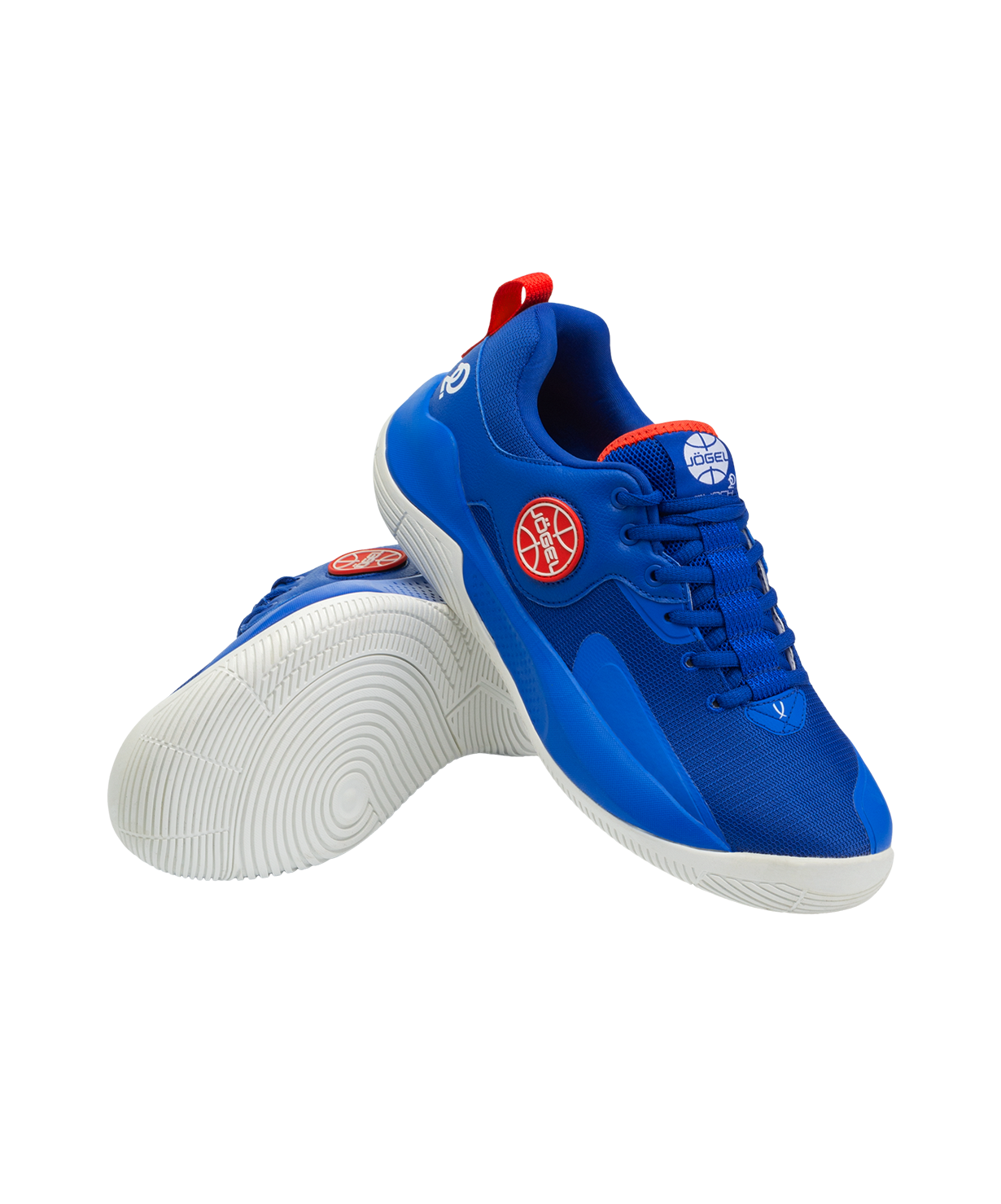 БЕЗ УПАКОВКИ Кроссовки баскетбольные JOGEL Launch LOW, Blue/red/white