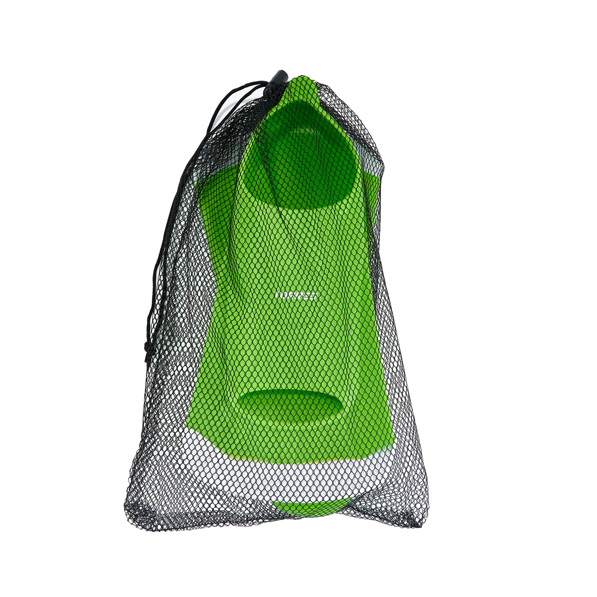 Ласты для бассейна TORRES F02, SWF022402GR, р. EU 36-38 (XS), салатово-серый