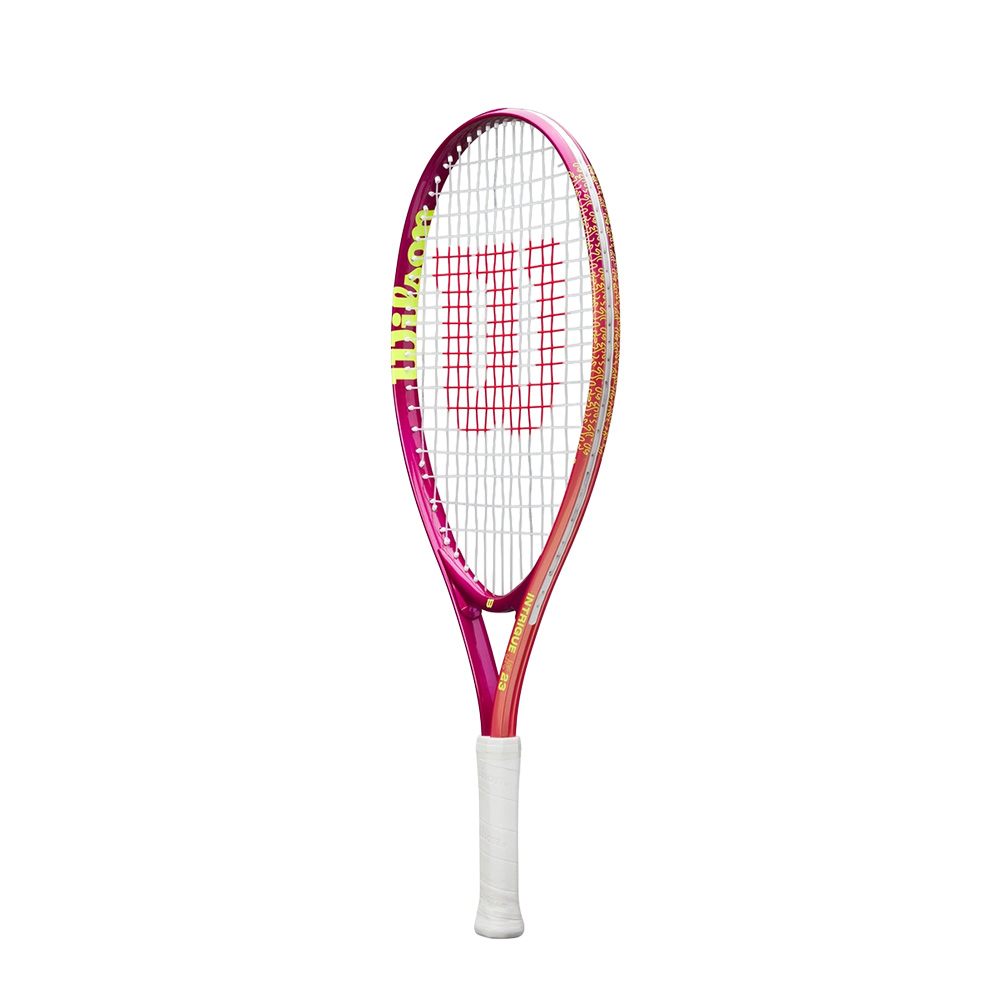 Ракетка б/т дет. Wilson Intrigue Jr 23, WR180410U, для детей 7-8лет, алюминий,со струнами, фуксия