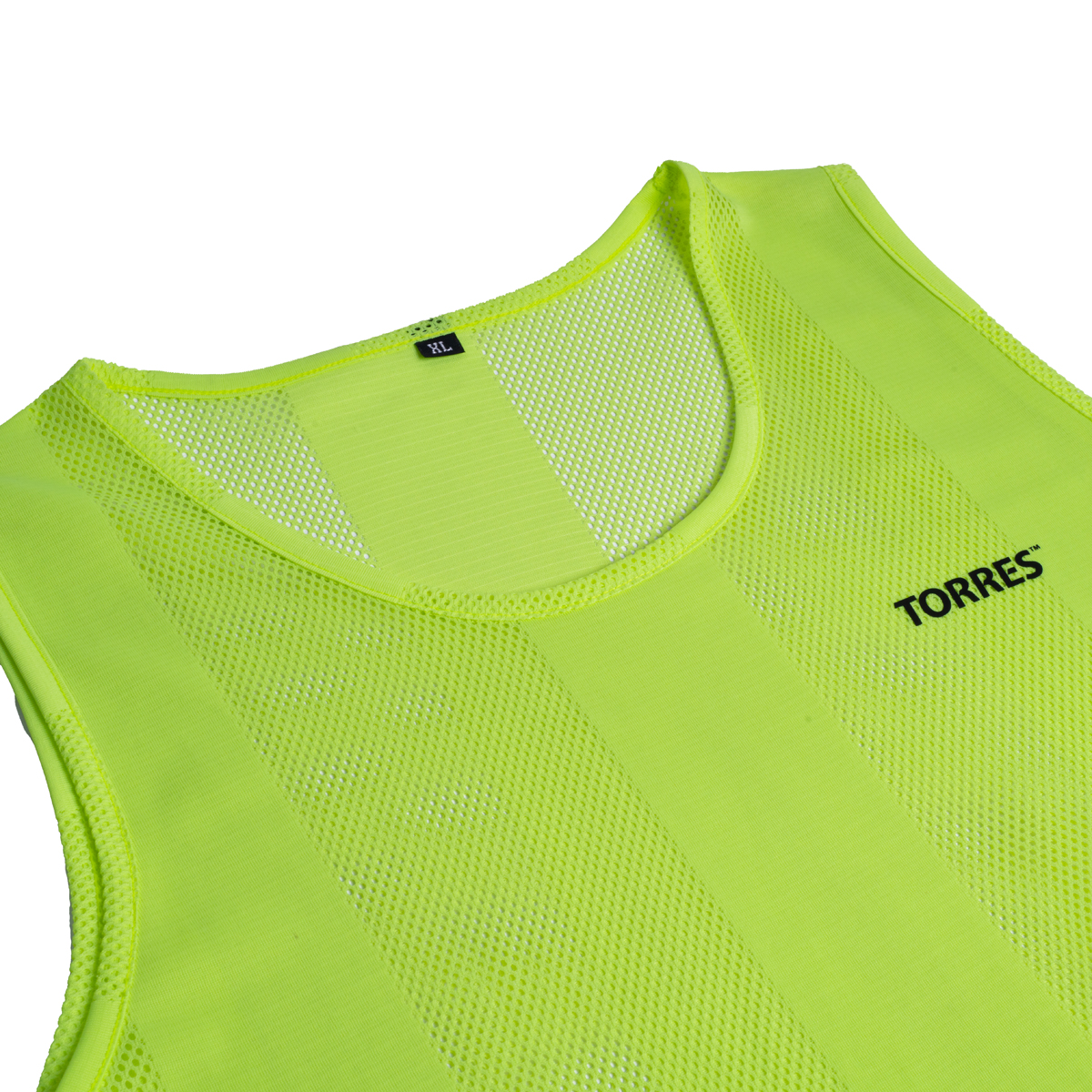 Манишка TORRES односторонняя, TR11044YL, р.Sr, тренировочная, полиэстер, желтый