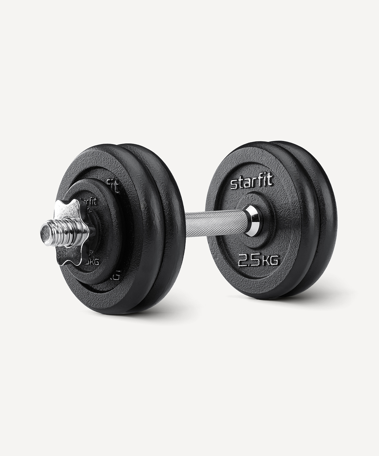 Гантель разборная чугунная в коробке STARFIT DB-715, 12 кг