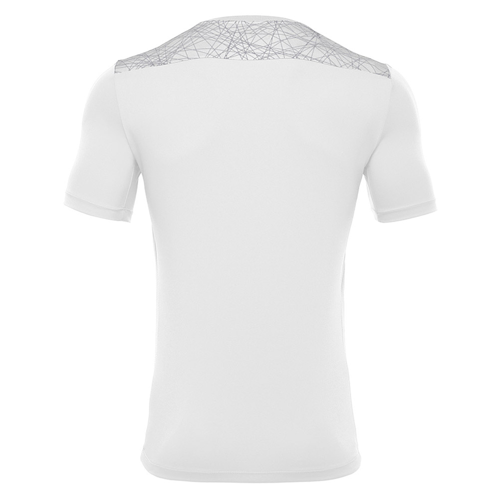 Футболка спортивная унисекс MACRON Nash, 50760123-WT-2XL, р.2XL, 100% полиэстер, белый