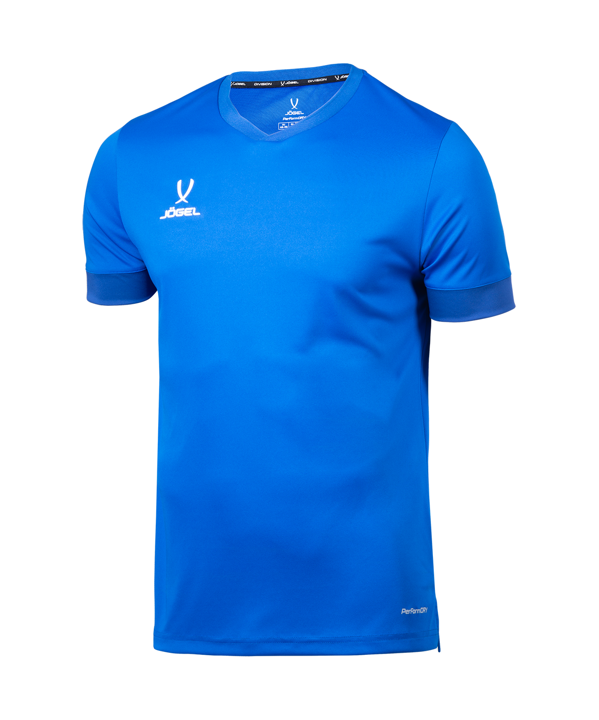 Футболка игровая JOGEL DIVISION PerFormDRY Union Jersey, синий/темно-синий/белый, детский