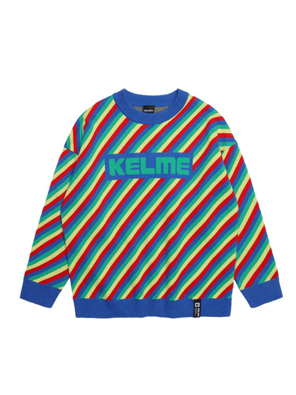 Свитшот KELME Crew Neck Sweater (Blue/Yellow)