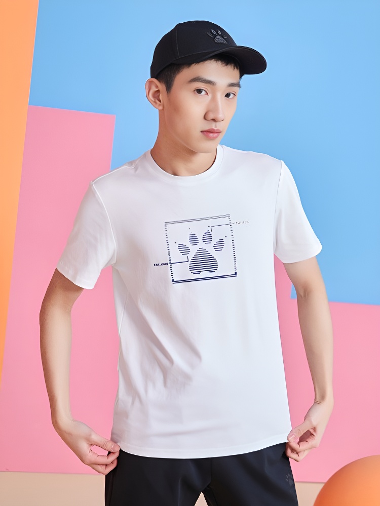 Футболка KELME Round Neck Short Sleeve T-Shirt White